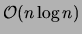 ${\cal O}(n\log n)$