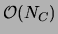 ${\cal O}(N_C)$