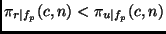 $ \pi_{r\vert f_p}(c,n) < \pi_{u\vert f_p}(c,n)$