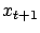 $ x_{t+1}$