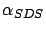 $ \alpha_{SDS}$