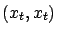 $ (x_t, x_t)$